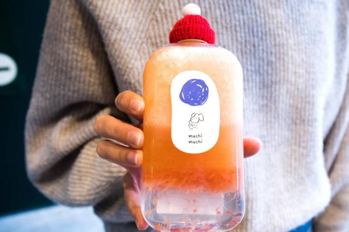 La bevanda di plastica del ODM dello SGS imbottiglia 12 Oz per bere del tè del latte del frullato 6