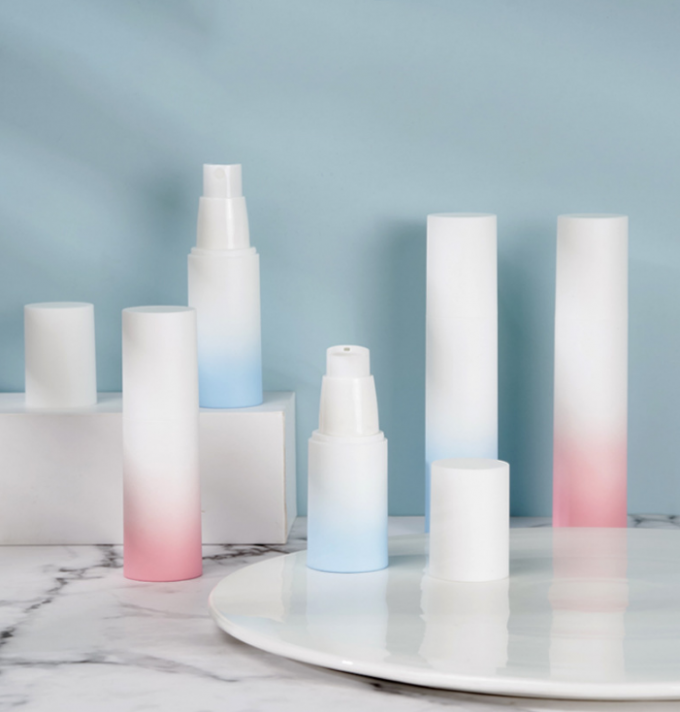 La lozione senz'aria glassata spruzza la pendenza cosmetica di plastica 50g 3.3*14.5cm dei contenitori 0