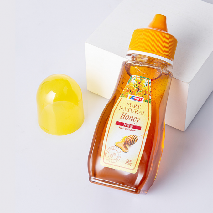 logo su ordinazione semplice di 10.5oz Sugar Syrup Squeeze Bottle 300g 250g 2