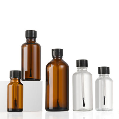 Good price Flacone per smalto gel con tappi per pennelli 50 ml 100 ml Flacone per olio essenziale da 15 ml in linea