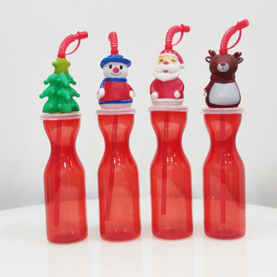 Good price La bevanda di plastica della decorazione di Natale del ODM imbottiglia l'azo 17oz libero del pupazzo di neve in linea