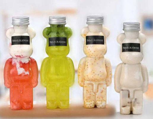 Good price La bevanda di plastica del commestibile imbottiglia 23.3oz Squeezable 16 Oz Honey Bear Bottles in linea