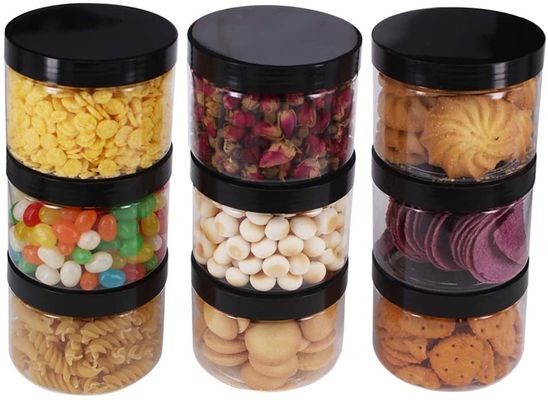 Good price riciclabile ermetico di condimento di plastica delle bottiglie di plastica di immagazzinamento nelle bottiglie di 260ml 10*6.5cm in linea