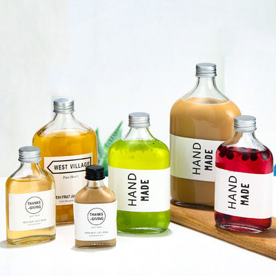 Good price PB Crystal Glass Bottles piano libero 500ml dell'OEM per il succo della bevanda della vodka in linea