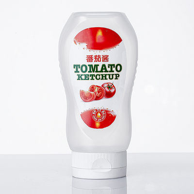 Good price Il condimento di plastica di QZH 330ml imbottiglia il ketchup e la compressione della senape imbottiglia Squeezable in linea